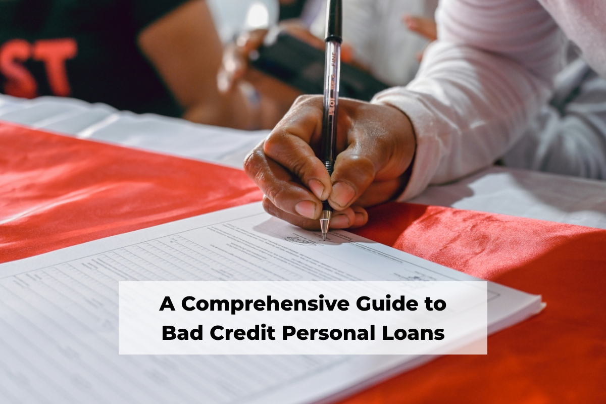Personal loans for bad credit applicants